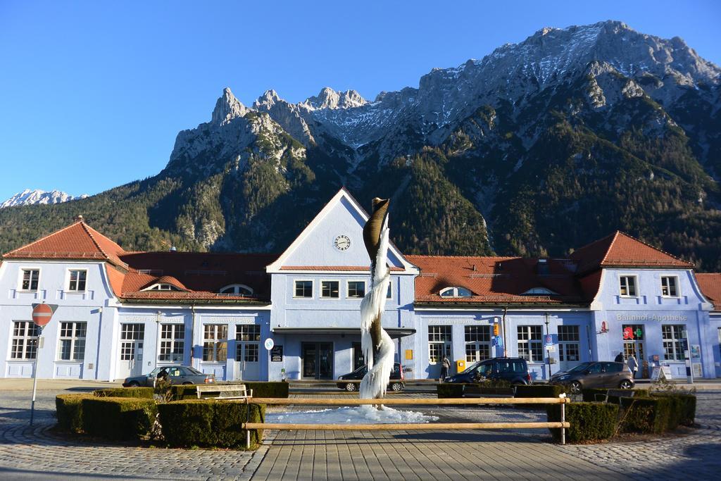 Ferienhaus Bichler Mittenwald Bagian luar foto